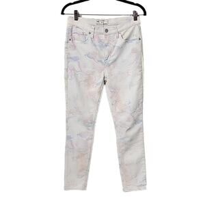 Free People Pastel Swirl Jeans Pants Womens Size 27